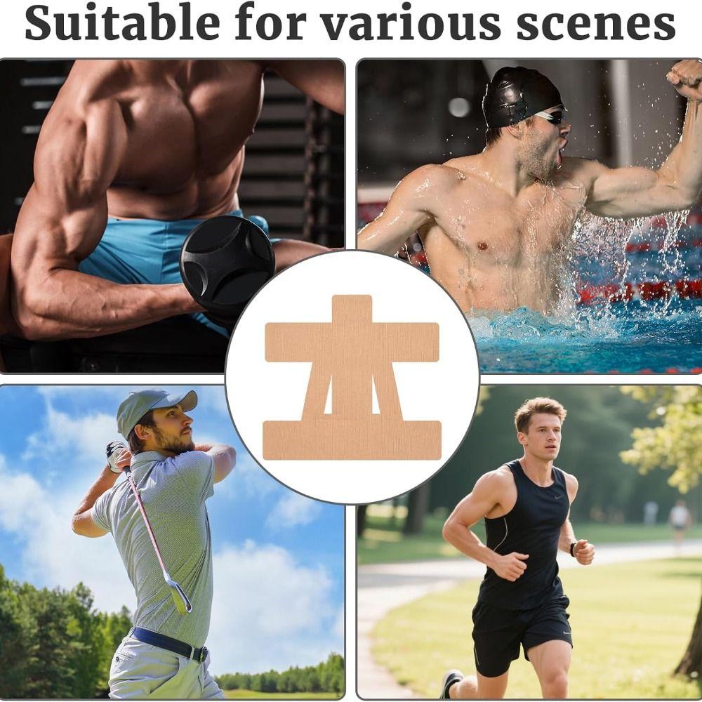 Waterproof Kinesiology Tape Breathable Precut Tape NEW Shoulder Tape  Protection