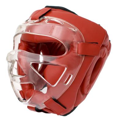 Boxerská helma Evolution MMA s mřížkou