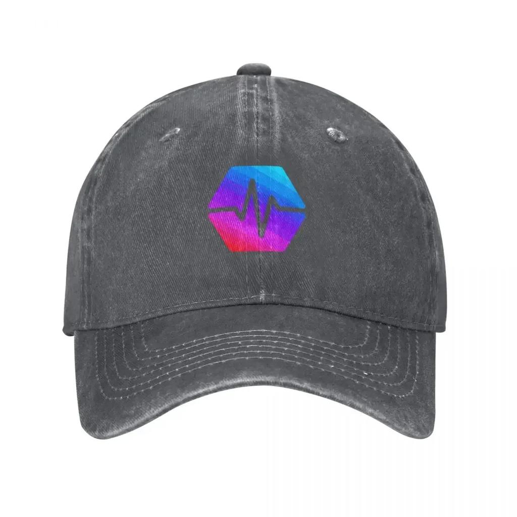 PulseChain Logo Baseball Cap Unisex hat Rave golf hat genuine winter hats for Unisex Baseball For Unisex Womens