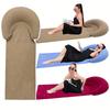 1Pc Inflatable Beach Mat, PVC Inflatable Cushion, Foldable Beach Sleeping Pad, Suitable For Outdoor Activities, Moisture-Proof And Portable Design