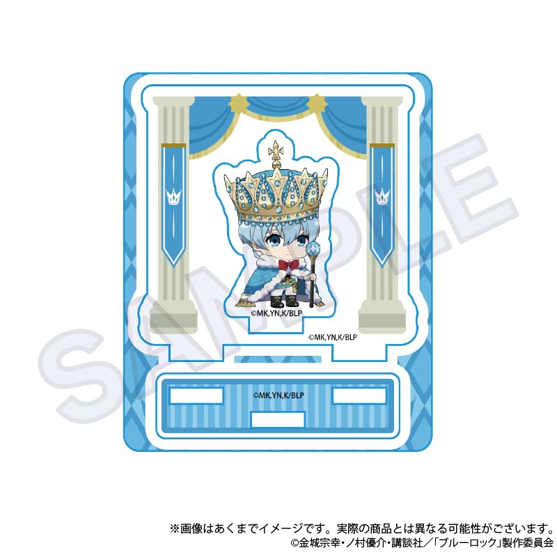Blue Lock Trading Petit Acrylic Stand ColorKing Ver. 9-Piece Box