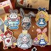 Wonderland Series Perler Beads Stickers Pack for DIY Journals & Collages - 4 Styles