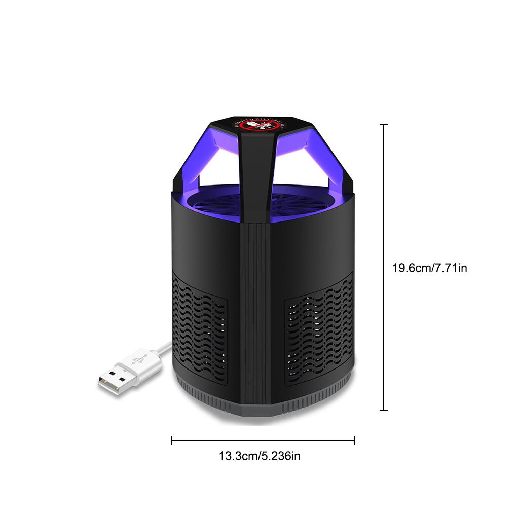 Electric Pest Lamp USB Bedroom Living Room Indoor 5W Sleeping Suction Light Attraction Garden Outdoor Control Catcher