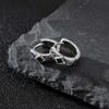 Men's Unique Rhombus Hoop Earrings, Stainless Steel Silver Color Vintage Small Earrings, Punk Gothic Trendy Jewelry for Men Boy