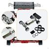 Car Body Chassis Frame Kit Carbon Fiber Replacement Aluminum Sturdy for 1:24 DIY Accs