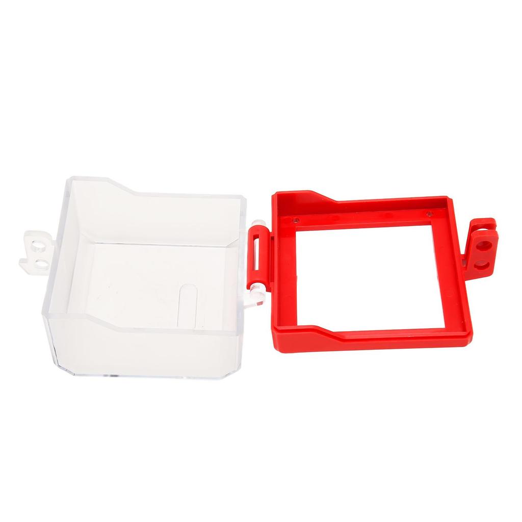 Emergency Stop Switch Cover Transparent LOTO Push Button Switch Protector for Electrical Equipments