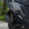 Ergonomic Motorcycle Fishing Rod Holder Fishing Poles Mount Bracket With 360 Degree Rotation For Outdoor Camping Travel