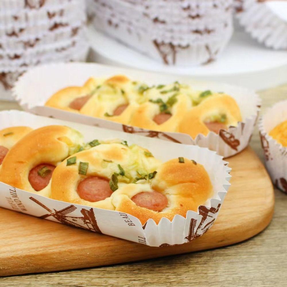 100 Bucăți Baze de Tort Rezistente la Ulei Tăvi de Bază Deșeuri Baloane de Copt Deșeuri Baloane pentru Cupcake pentru Decor Petrecere de Ziua de Naștere