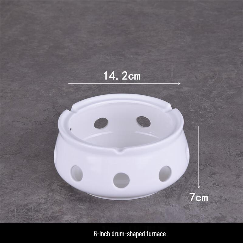 Ceramic Alcohol Stove Food Warmer Dish