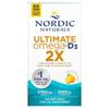 Nordic Naturals, Ultimate Omega 2X with Vitamin D3, Lemon Flavor, 60 Softgels