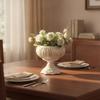 Decorative Pedestal Vase Vintage with Ornate Vessel Traditional