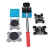 8pcs Furniture Mover Easy Moving 360 Degree Rotation Wheels Furniture Slides Kit for Heavy Loads