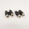 2 RCA żeńskie złącze AV Mini do 2RCA żeńskie złącze adaptera przedłużającego gniazdo konwertera audio-wideo Q1