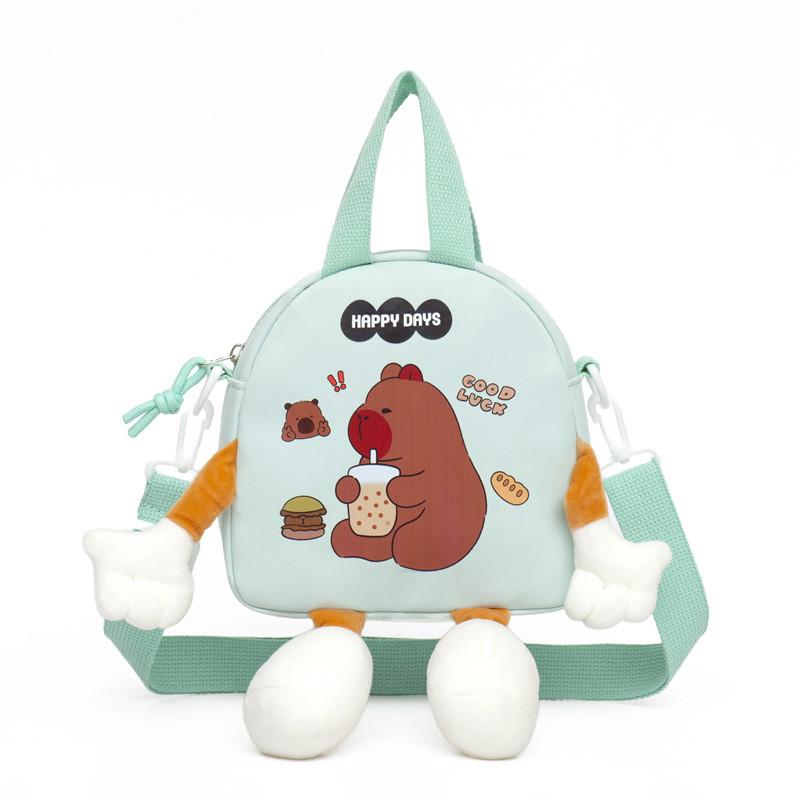School Kid Kuromi Bag Cartoon Design Lightweight Nylon Material Outings Daily