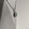 Серебряная подвеска с мистик топазом 0.801ct (2191193)