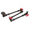 31in Adjustable Articulating Arm with 1 4in 3 8in Thread Articulating Arm Camera Mount 360 Degree Rotation for Camera