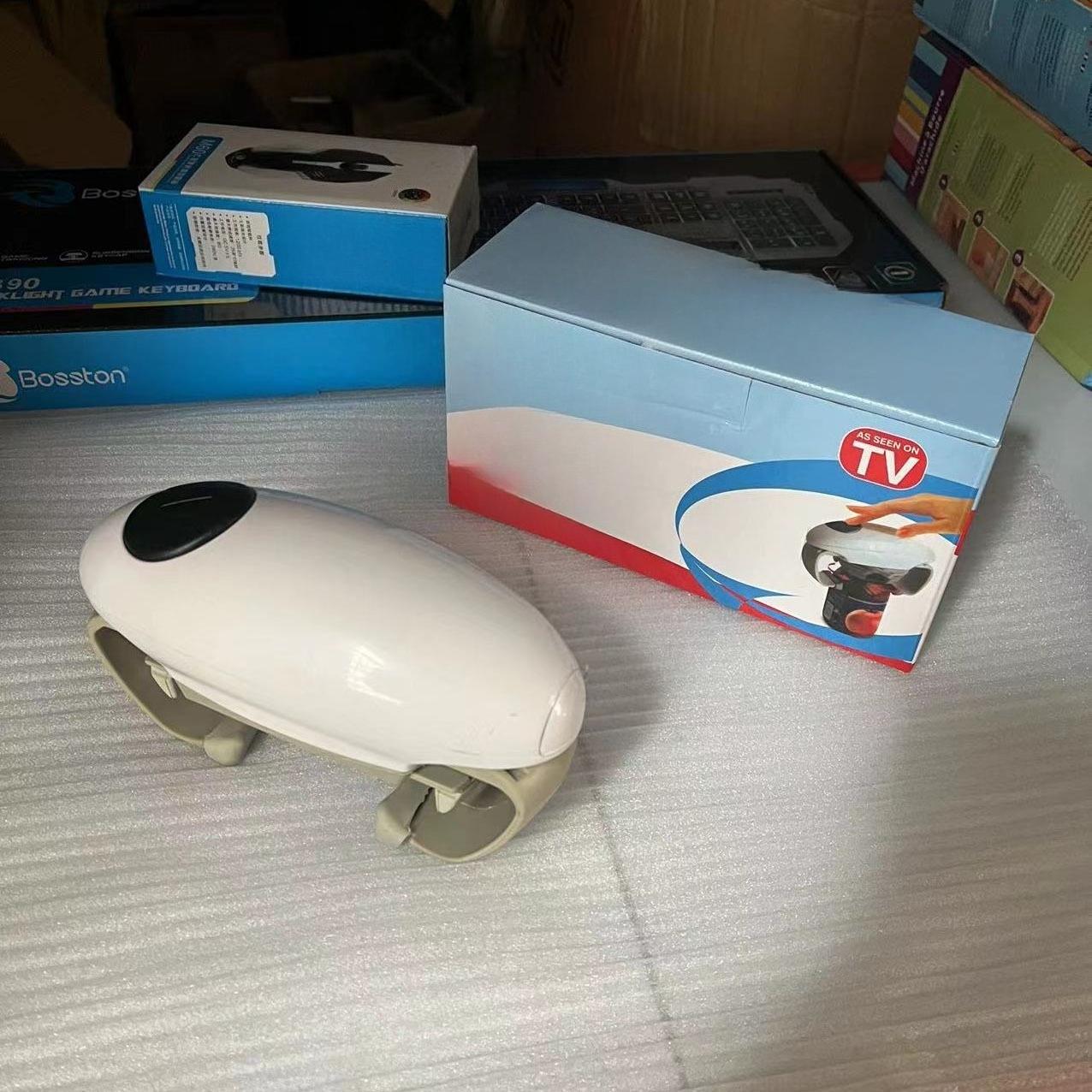 Double-ear Electric Can Opener, Glass Can Opener, One-click Automatic Bottle Cap Opening for Kitchen Use