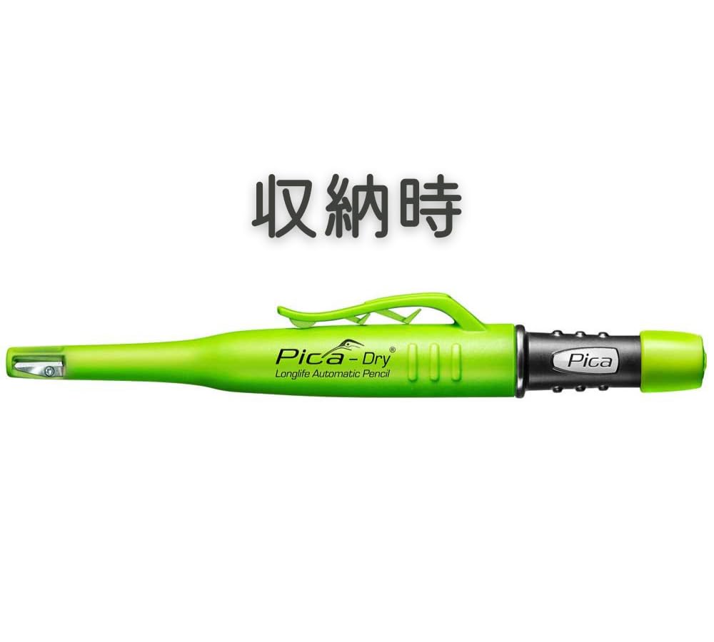 Pica Marker Architekten Mechanisch Rundmine Schwarz 2B Ersatzminen Grün Weiß Blau 3er Set Stift, 2,8 mm, 3030, 4040, 3, 2,