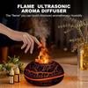 Xiaomi Flame Air Humidifier Ultrasonic Atomizer Colorful LED Night Light Essential Oil Aroma Diffuser Portable Quiet for Home Office