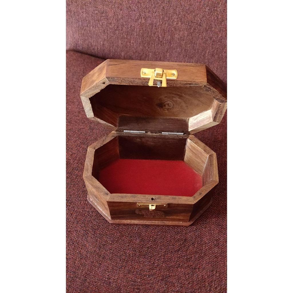 Handgefertigte Schmuckschatulle aus Holz für Frauen, Schmuck-Organizer, Elefanten-Dekor, Geschenke, Produkte, 6 Zoll