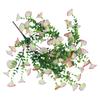 1PCS Artificial Fake Morning Glory Hanging Flowers Lifelike Outdoor Decor Garden Wall Hanging Plants Wedding Decoration