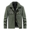 Corduroy Men's Casual Lapel Jacket - Youth Student Workwear Top