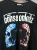 Band Tees × Vintage Böhse Onkelz Vintage 90s Rock Band Tee Tour T-Shirt Size Onkelz Global Tour T-shirt Street Hip Hop Oversized Y2k Casual Clothing