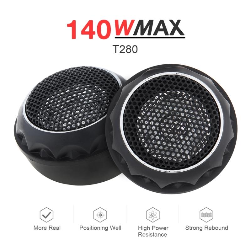 20mm Car Audios Tweeter Universal High Efficiency Mini Dome Tweeter Loudspeaker 140W Loud Speaker