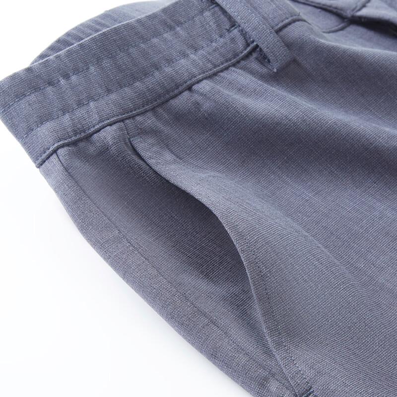 Judger Men's Lyocell Linen Business Casual Trousers
