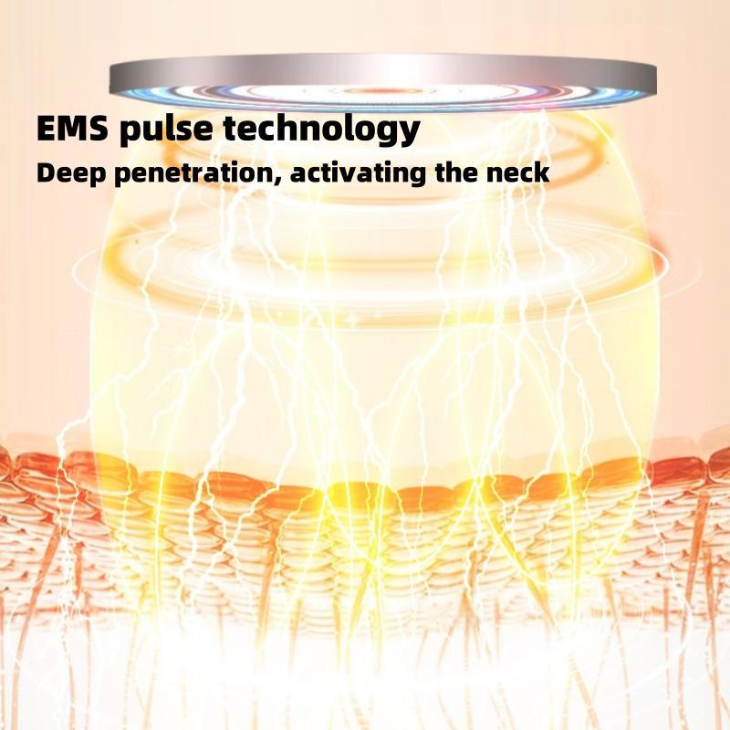Trakční masážní polštář na krční páteř Krk a ramena Horký obklad EMS Chytrý masážní polštář na krční páteř