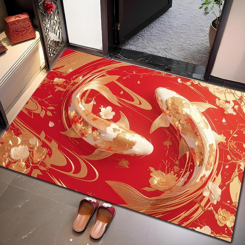 Guraide Koi Blessing Diatomaceous Earth Non-Slip Mat
