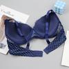 Sexy Gathering Bra Set Lace Fashion Comfortable Bra Skin-friendly Breathable Underwear