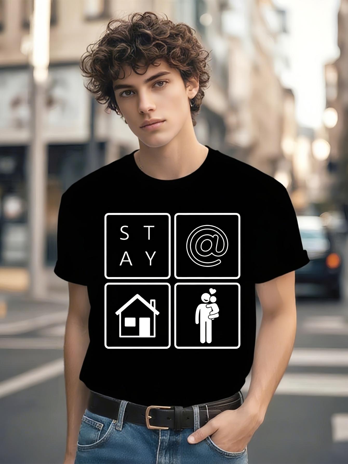 Stay At Home Dad Tshirt - SAHD Graphic Tee with Stay at H... S