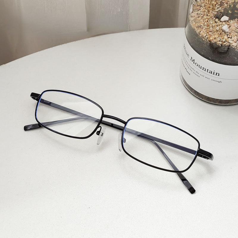 Retro Sonnenbrille Metallrahmen Sonnenbrille Trendige Streetstyle-Brille