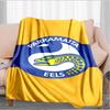 Parramatta Eels Team Crest Blanket Suitable for Sofas, Beds, Offices, And Camping - Perfect Gift for Halloween Christmas