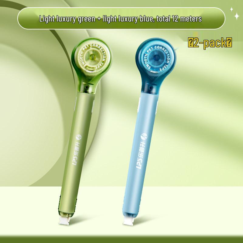 Portable Refillable Correction Tape Pen – Pen-Style, Large Capacity, Ideal for Students