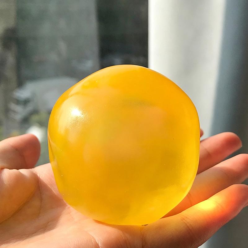 Squishy Plasticity Fidget Toys Transparency Coconut Oil Squeeze Toy Funny Anti-Stress Sensory Toy For Adults Gifts