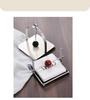 Luxury Mid-Century Silver Tissue Holder for Restaurants & Hotels