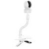 Protable Camera Holder Stand Flexible Camera Clamp Mount Baby Monitor Webcam Monitor Punch-free Bendable Bracket Base With Clip