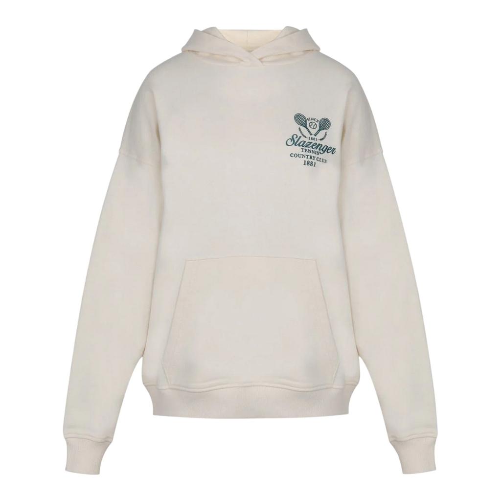 Slazenger Womens/Ladies Logo Drop Shoulder Hoodie
