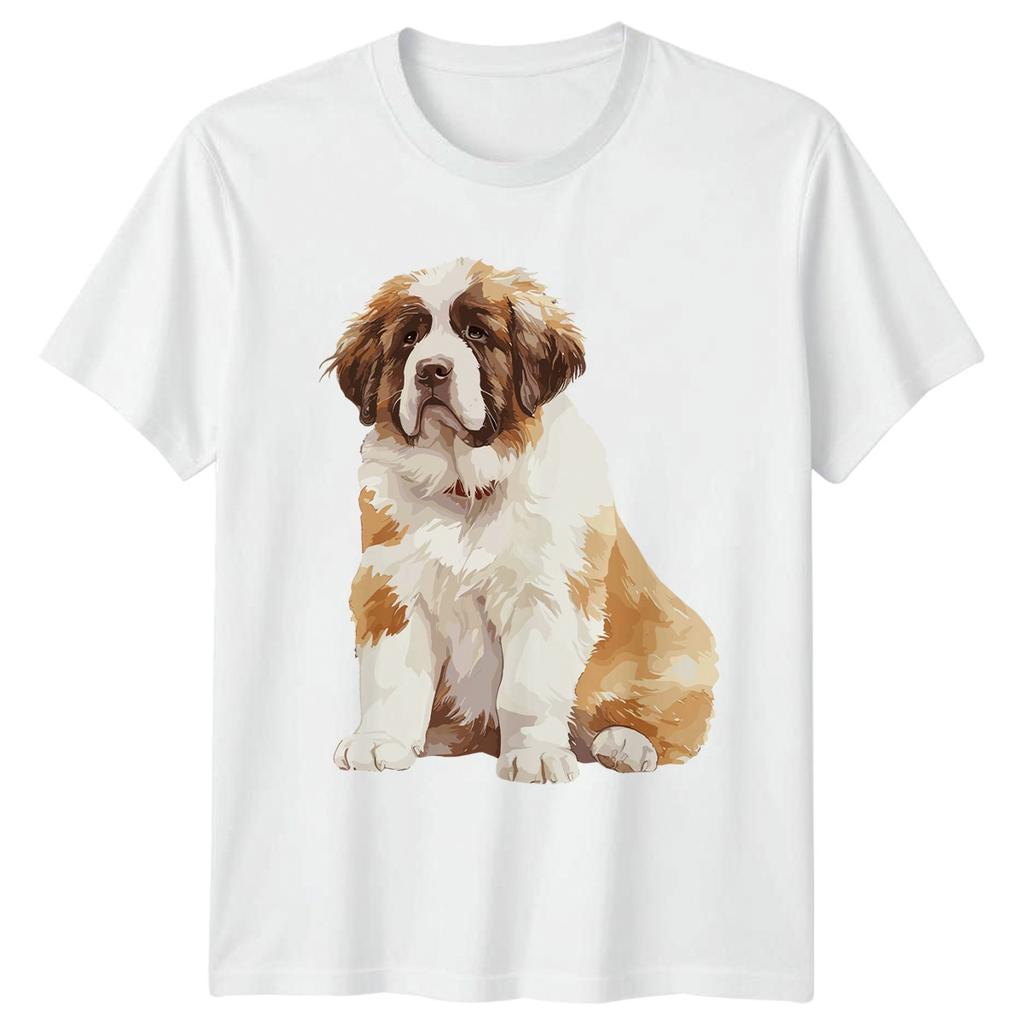 Saint Bernard Puppy TShirt Dog Breed Pet Lover