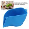 Food Drain Bowl Silicone Multi Functional Drain Basket for Washing Fruit Vegetable Mixing Salad Filtering Pasta