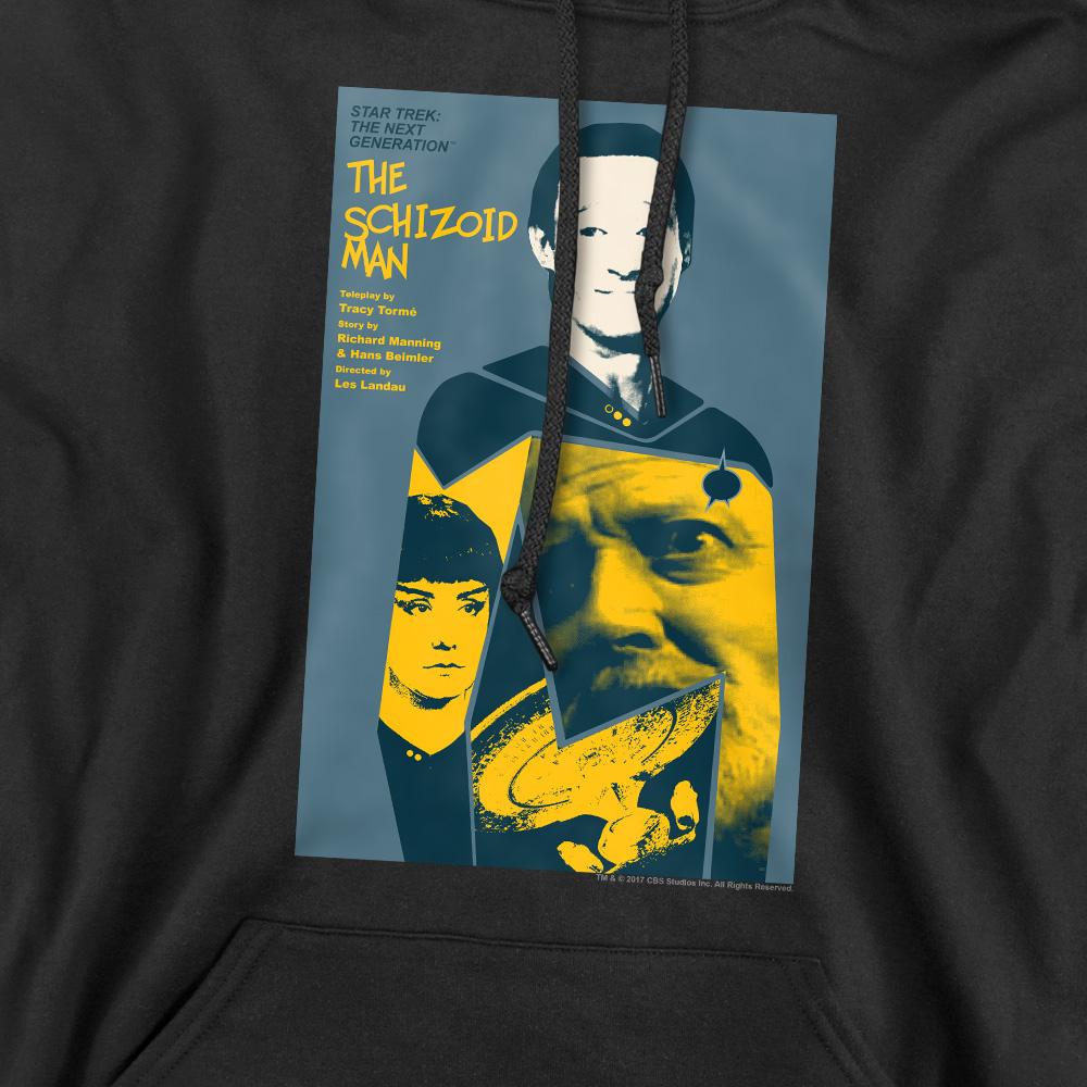 STAR TREK Mens The Next Generation Season 2 Episode 6 Hoodie