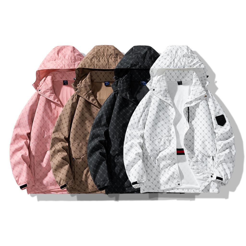 Chaqueta de Primavera y Otoño para Hombre Chaqueta Funcional de Trabajo para Niño Chaqueta Cortavientos para Exterior