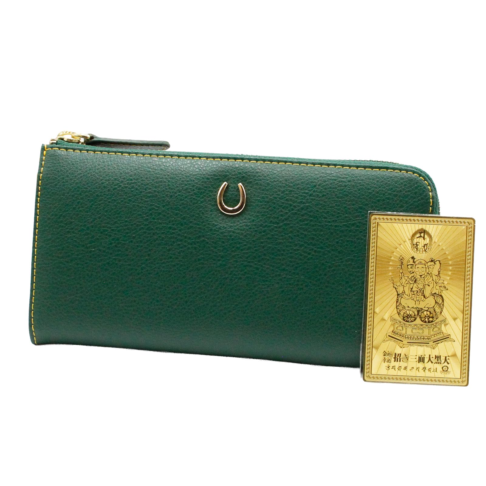 

fortune for men and suitable for good fortune and Made of genuine leather with a This lucky wallet features a horseshoe design and is perfect for