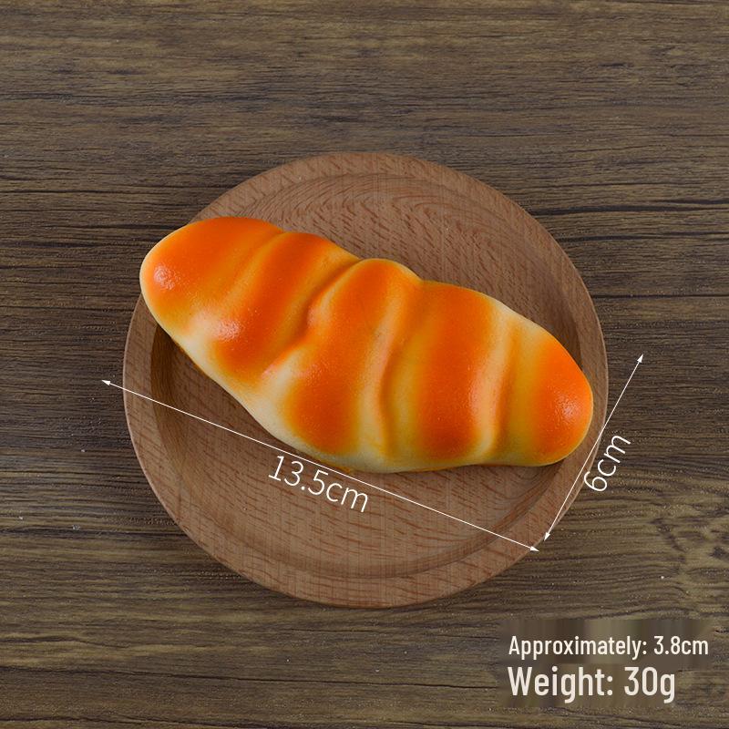 French Bread Cake Donut Baguette Soft Food Model for Baking Photography Props