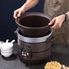 Automatic Purple Clay Slow Cooker: Multi-Function Soup, Porridge & Baby Food Pot