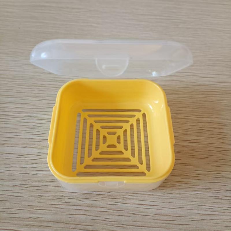 1Pce Travel Mini Soap Box Portable Leak Proof Soap Storage Box, Suitable For Dormitory Travel, Camping