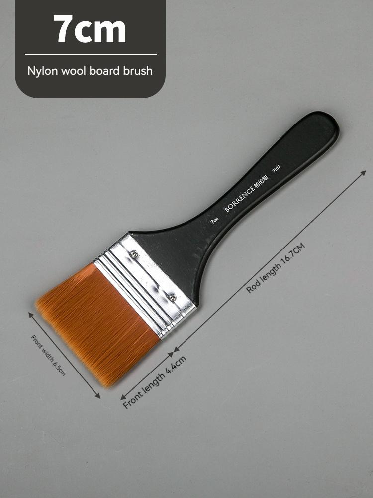 Watercolor Oil Art Paint Brush 7 Styles Memory Nylon Hair Painting Brushes Set Wood Handles Acrylic Paints Drawing Brush Tools