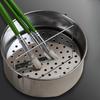Oil Paint Brush Washer, Artist Brush Washer, Portable Stainless Steel Leak-Proof Paint Brush Washer with Lid and Filter Screen